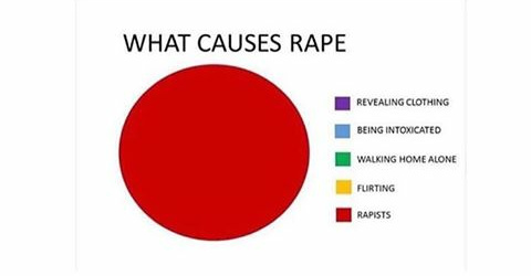 Rape causes - meme