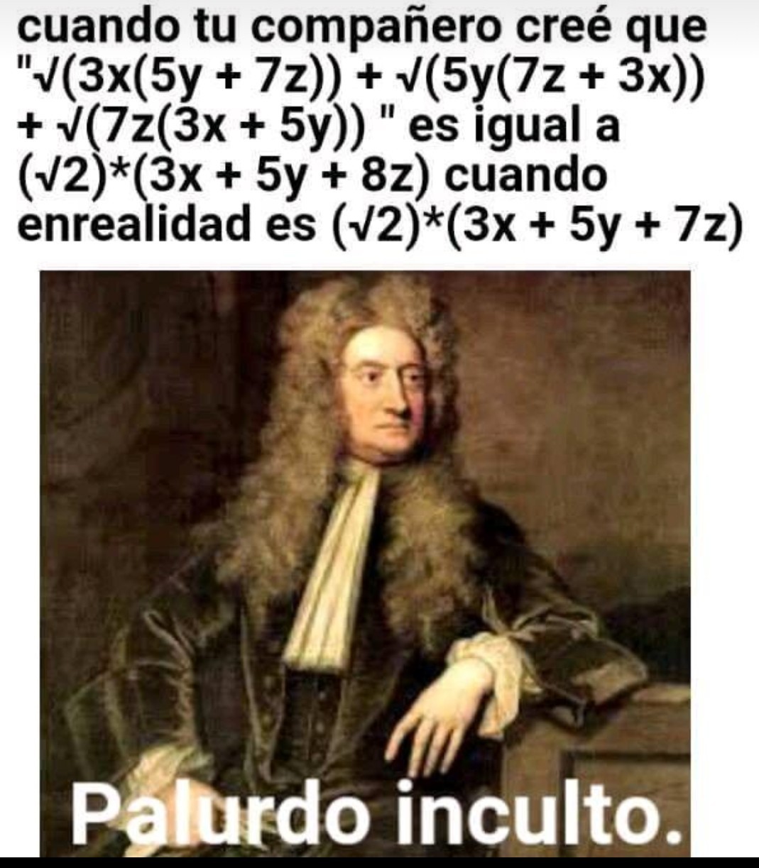 Memes matemáticos