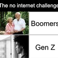 The no internet challenge