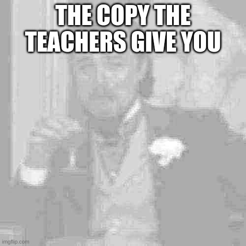 Teacher laughing meme