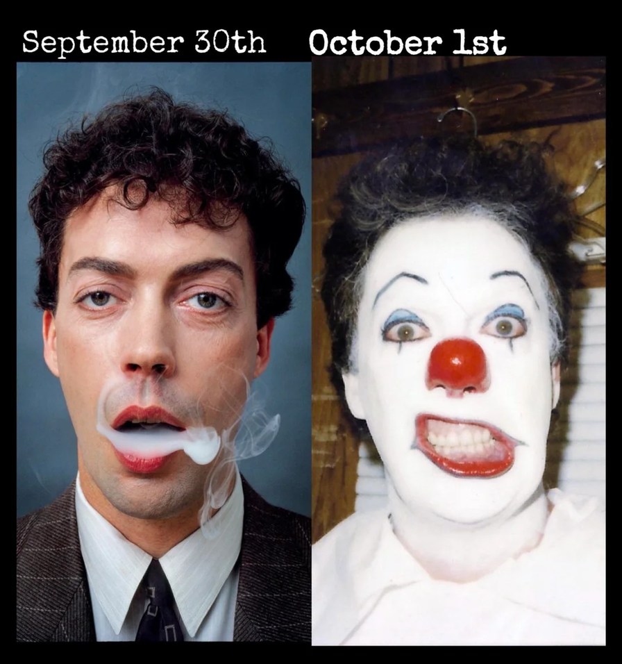 September 30th vs October 1st - meme