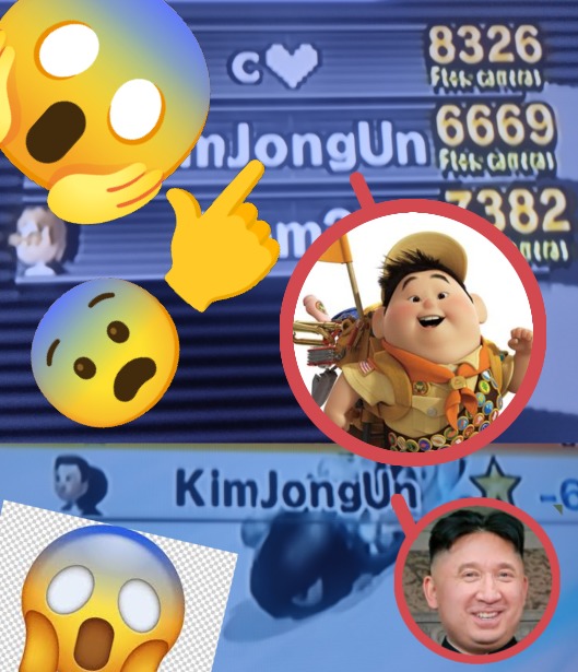 Encontré a kim jong kung en Mario kart Wii online NOWAY!! - meme