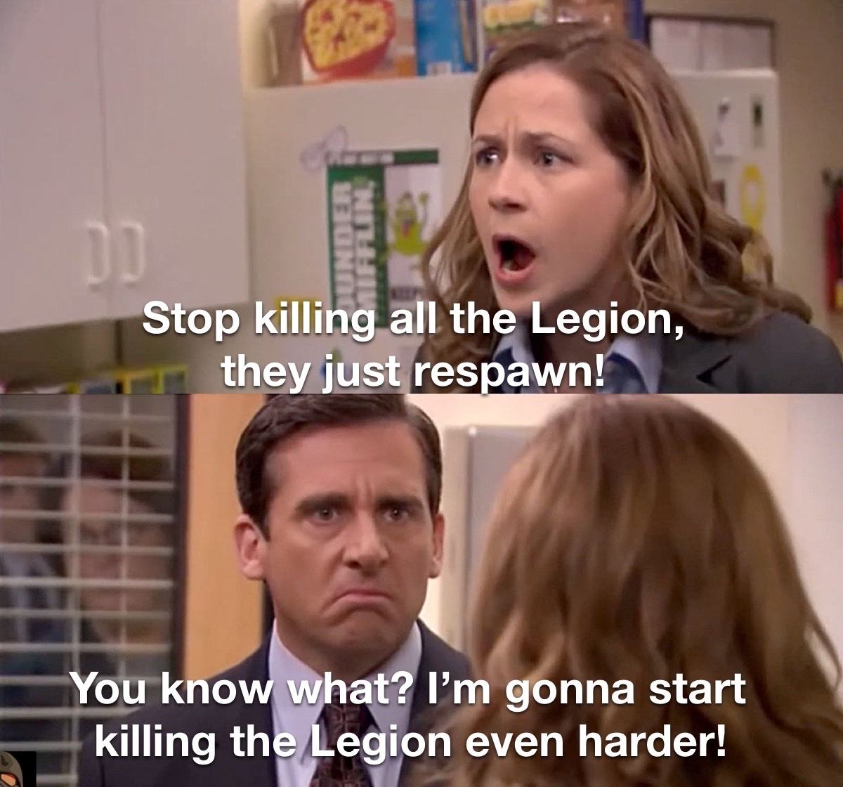Legion Sucks - meme
