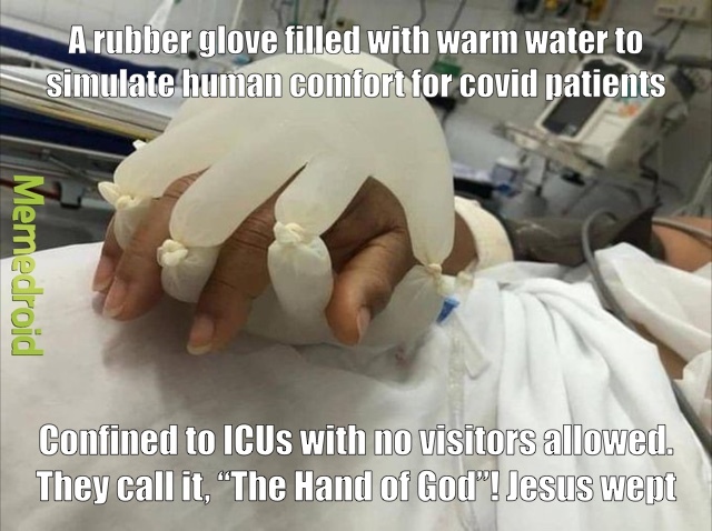 They call it The Hand of God - meme