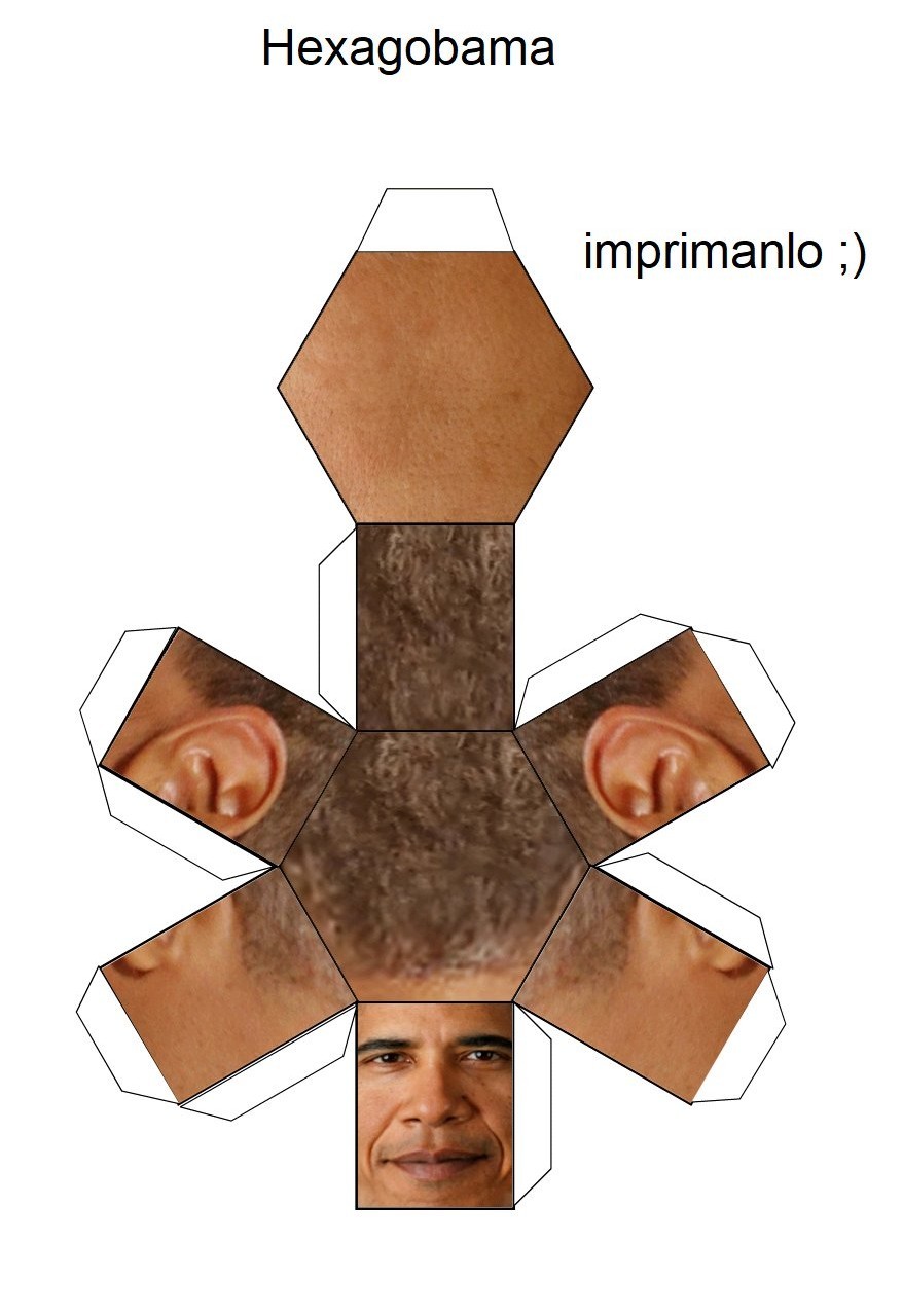 Hexagobama :3 - meme