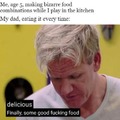 Some delicious fucking food