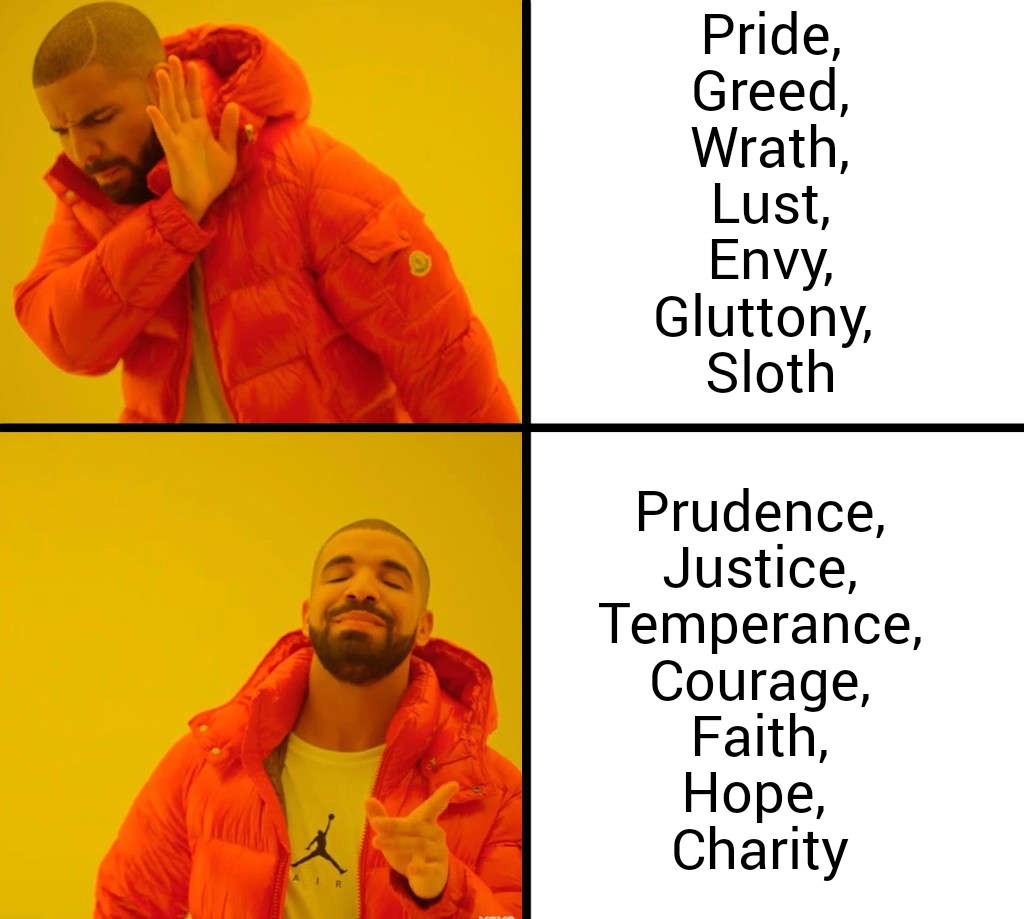 Don't Follow the World to Distruction - meme