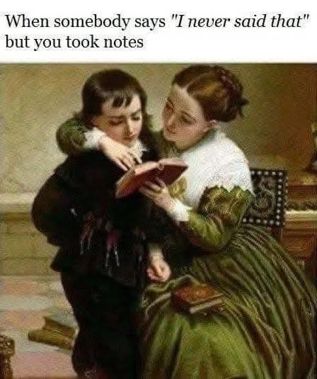 yes you did - meme