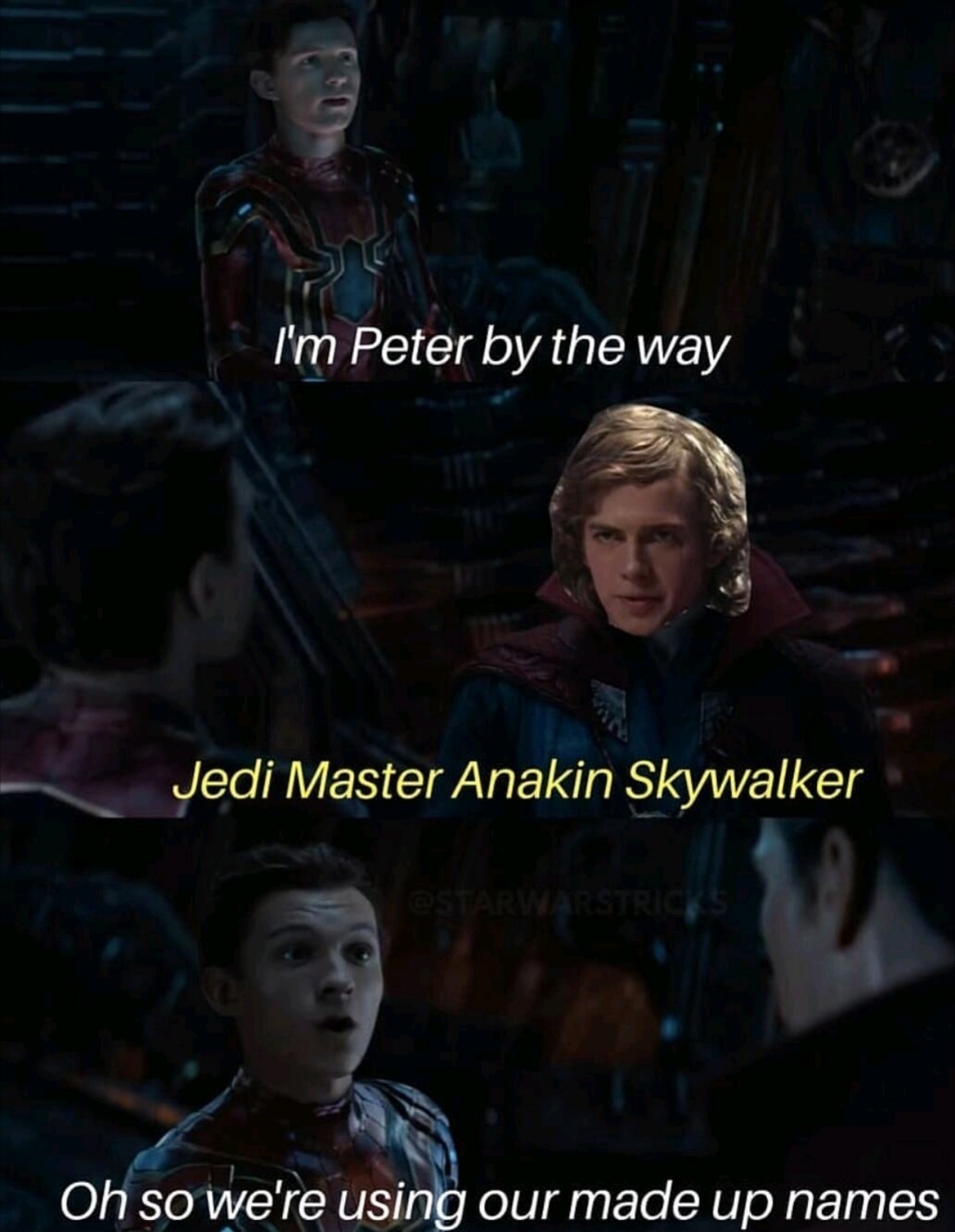 We do not grant you the title of master - meme