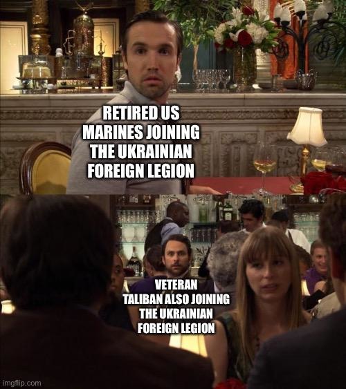 Unconventional allies? - meme
