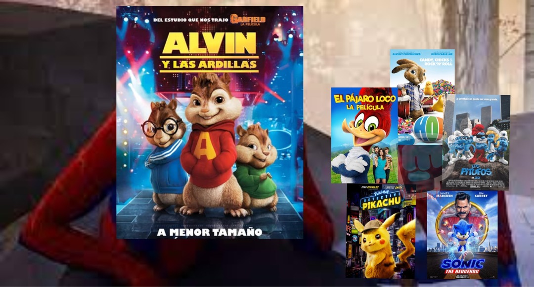 Espero que la película de Mario no sea otra copia barata de Alvin y las ardillas - meme
