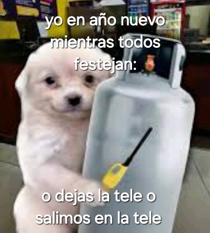 Lit ya me paso pero al ladrón le pegue con el tanque de gas JAKSJAKKA - meme