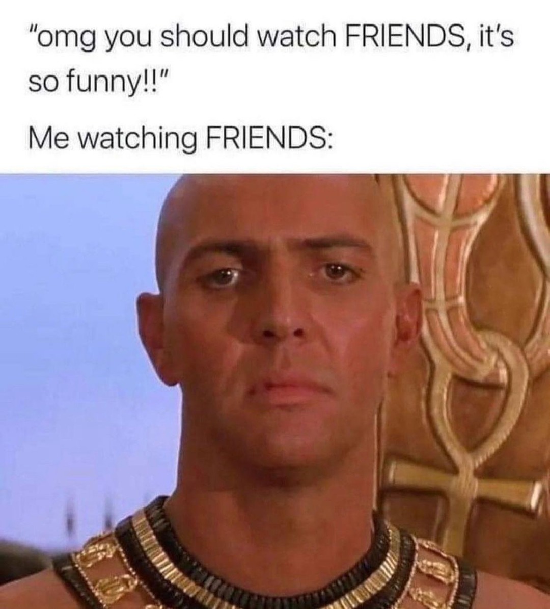 Me watching Seinfeld - meme