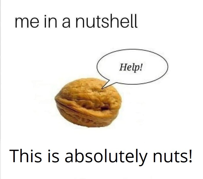 Absolutely nuts! - meme