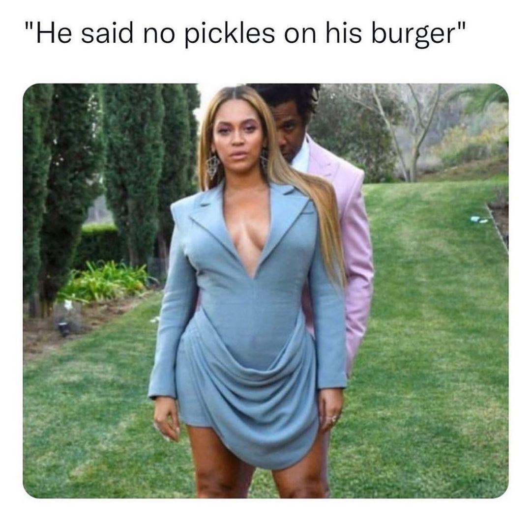 He said NO pickles. This is war - meme
