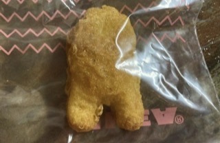 This nugget lookin kinda sus - meme