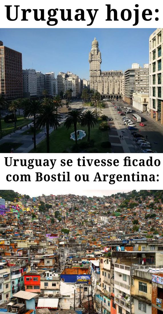 O melhor país da América do sul - meme