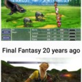 Final fantasy 20 years ago :|