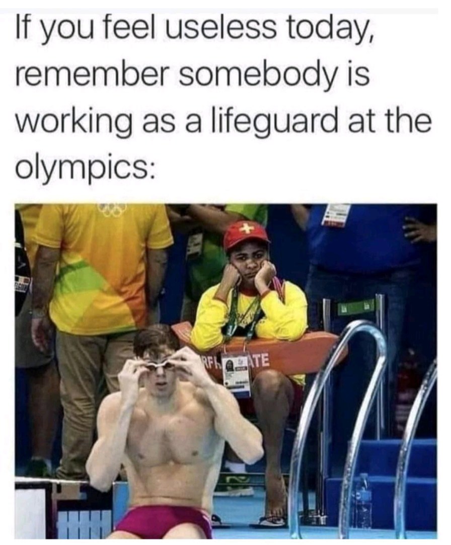 Swimming - meme