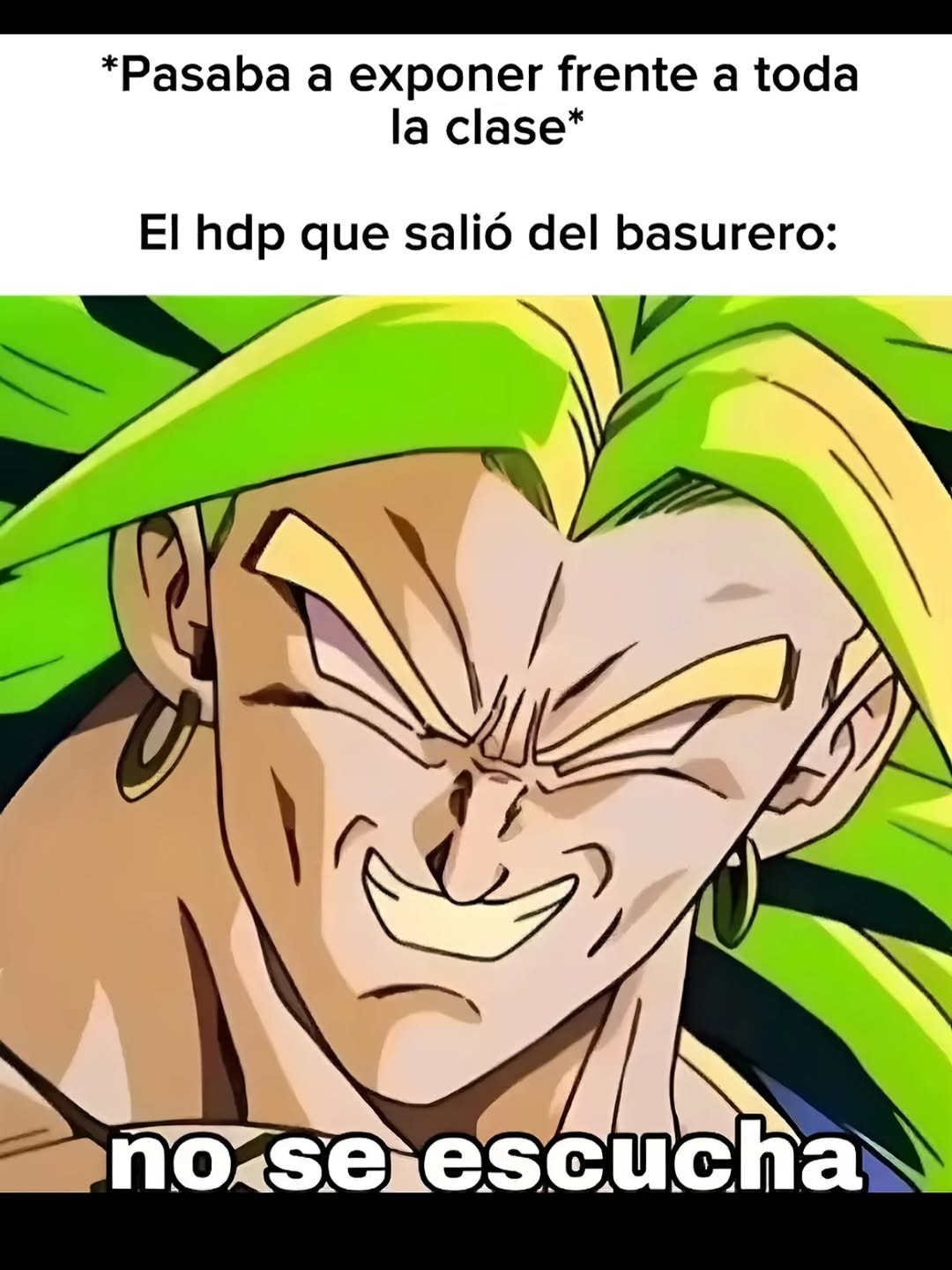 Pasas a exponer y el compa tóxico ya está trolleando - meme