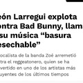 Zoe vs Bad Bunny