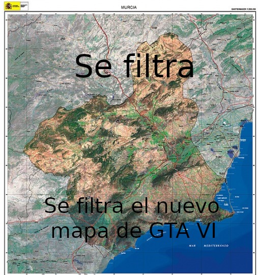 El nuevo GTA 6 será en Murcia - meme