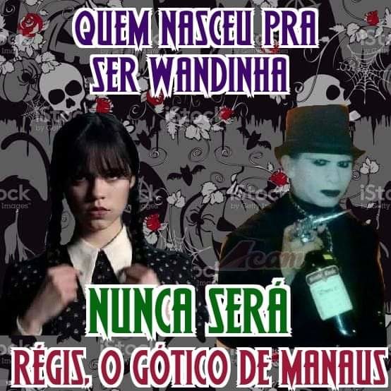 Régis. O gótico de Manaus - meme