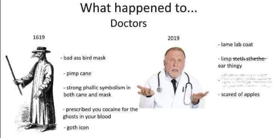 dem doctors even messed up pixels on this image - meme