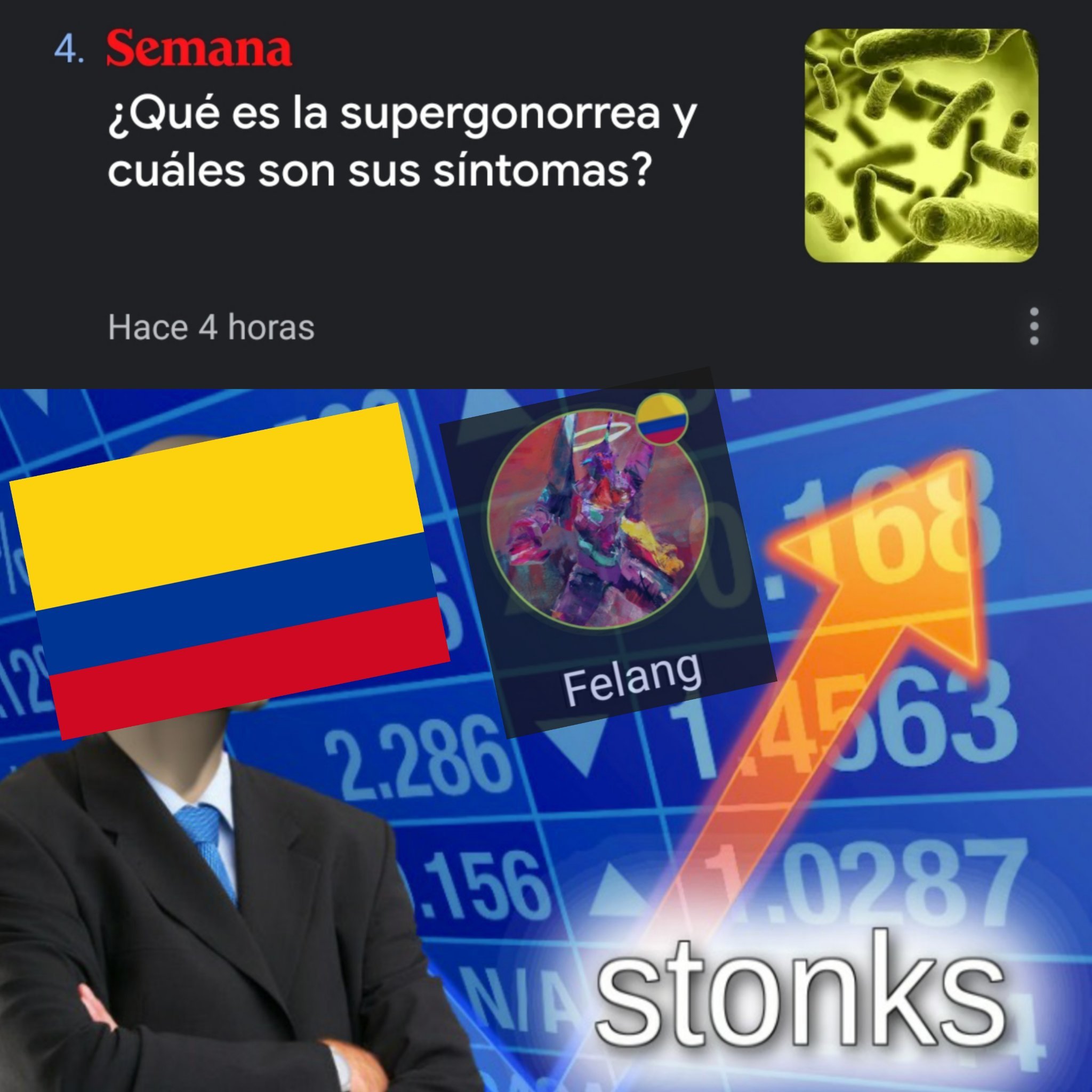 Colombia y sus insultos - meme