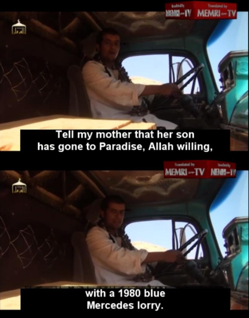 May Allah grant this brozzer 72 blue Mercedes lorries from 1980 in Paradise - meme