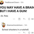 School shooters in a nutshell