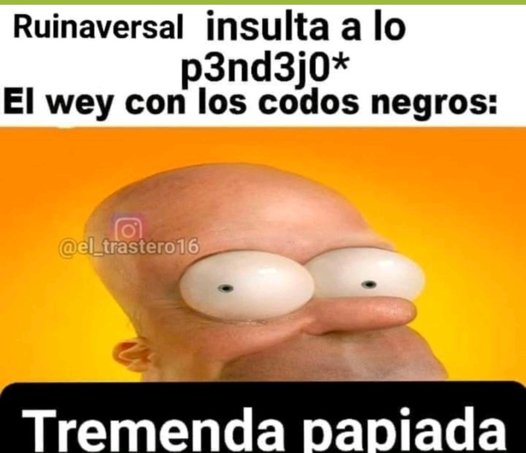 Ruinaversal cuando humilla a las personas más fáciles de humillar: - meme