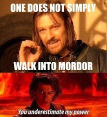 LOTR/STARWARS - meme