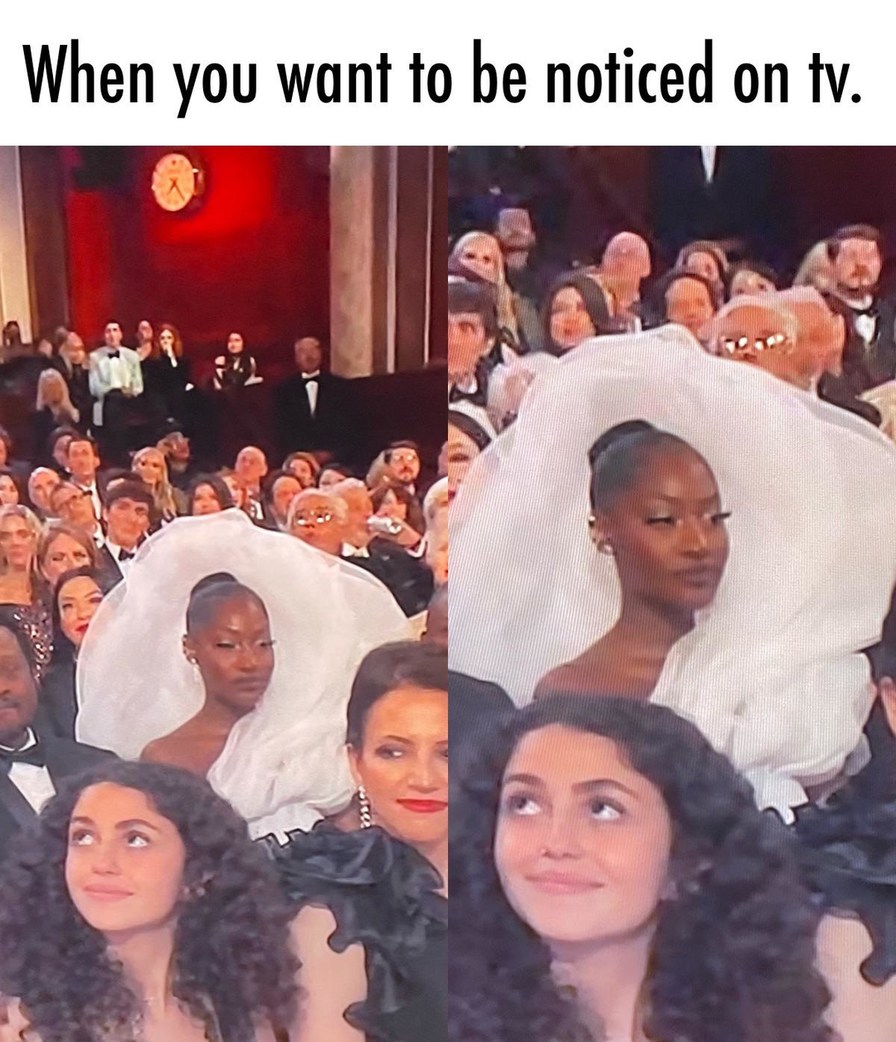 Meanwhile at the Oscars - meme