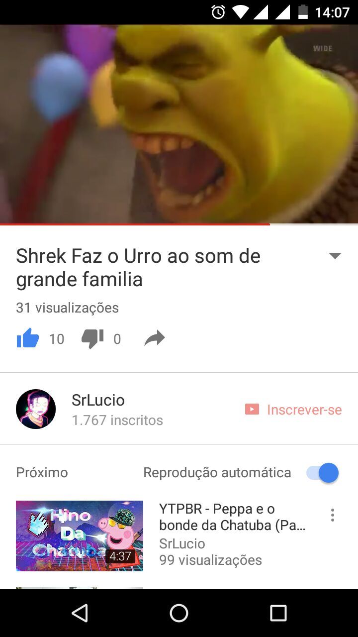 Entre memes - Faz o urro Jureg, e o Shrek do Zap: Nota