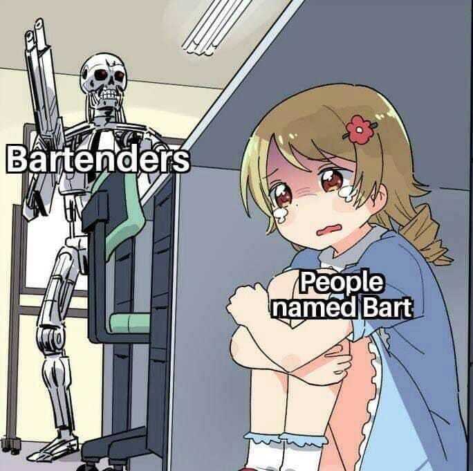 Poor Barts - meme