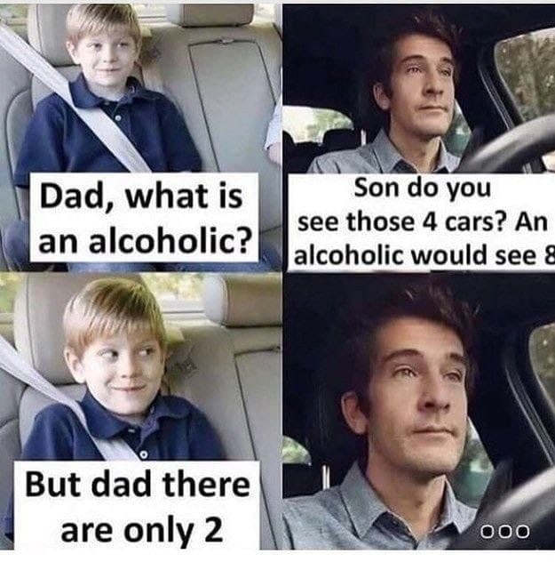 Alcoholic - meme