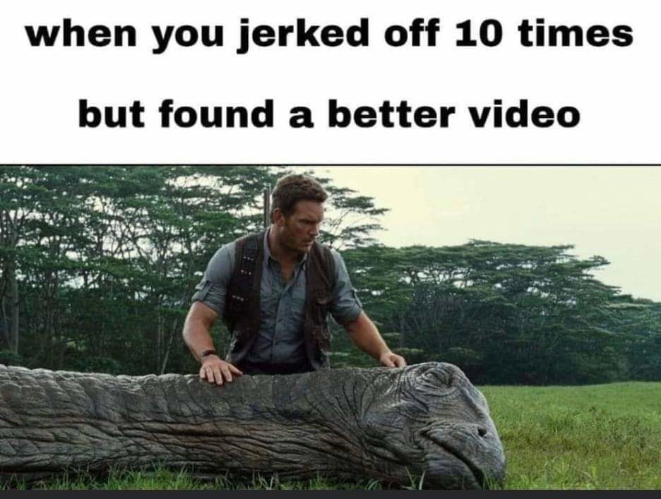 Chris Pratt in Jurassic World 3 meme