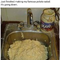 Cursed potato salad