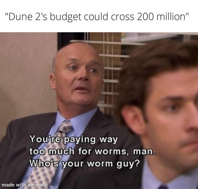 Dune 2 budget meme