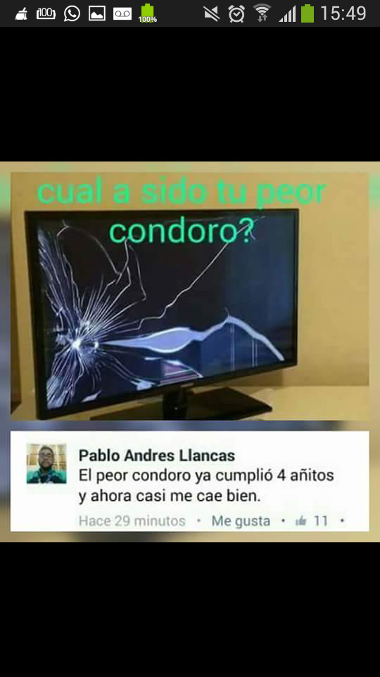 Condoro = accidente - meme