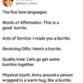 5 burrito languages