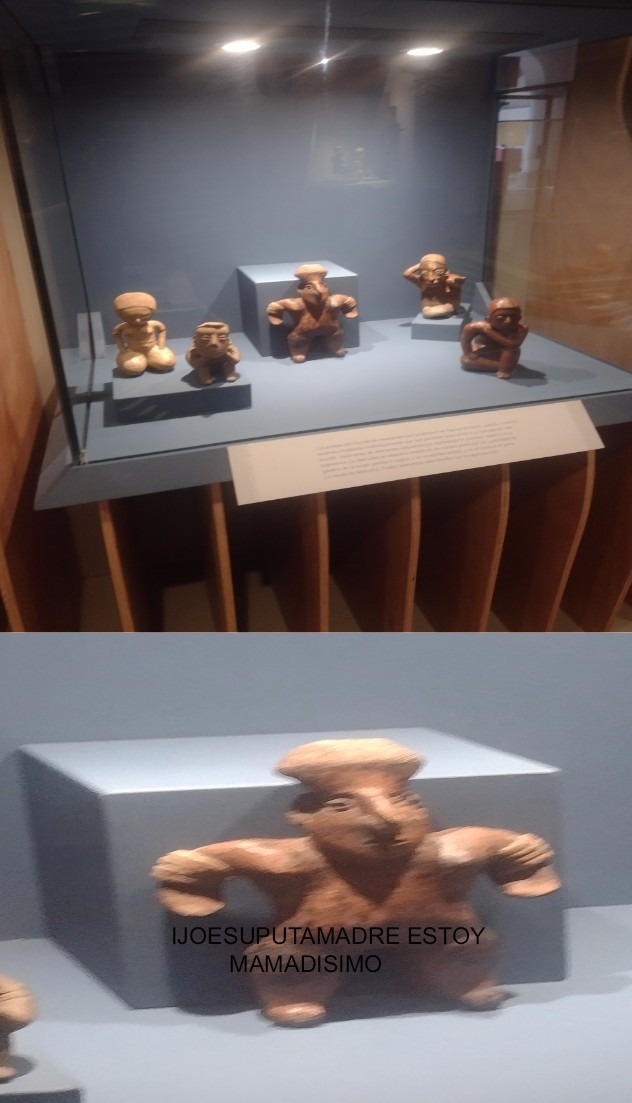 Me encontre esa figura en el museo de Colima - meme