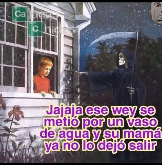La mayor mentira de pequeños - meme