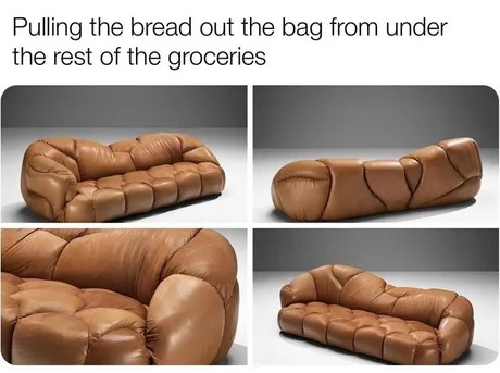 Design couch - meme