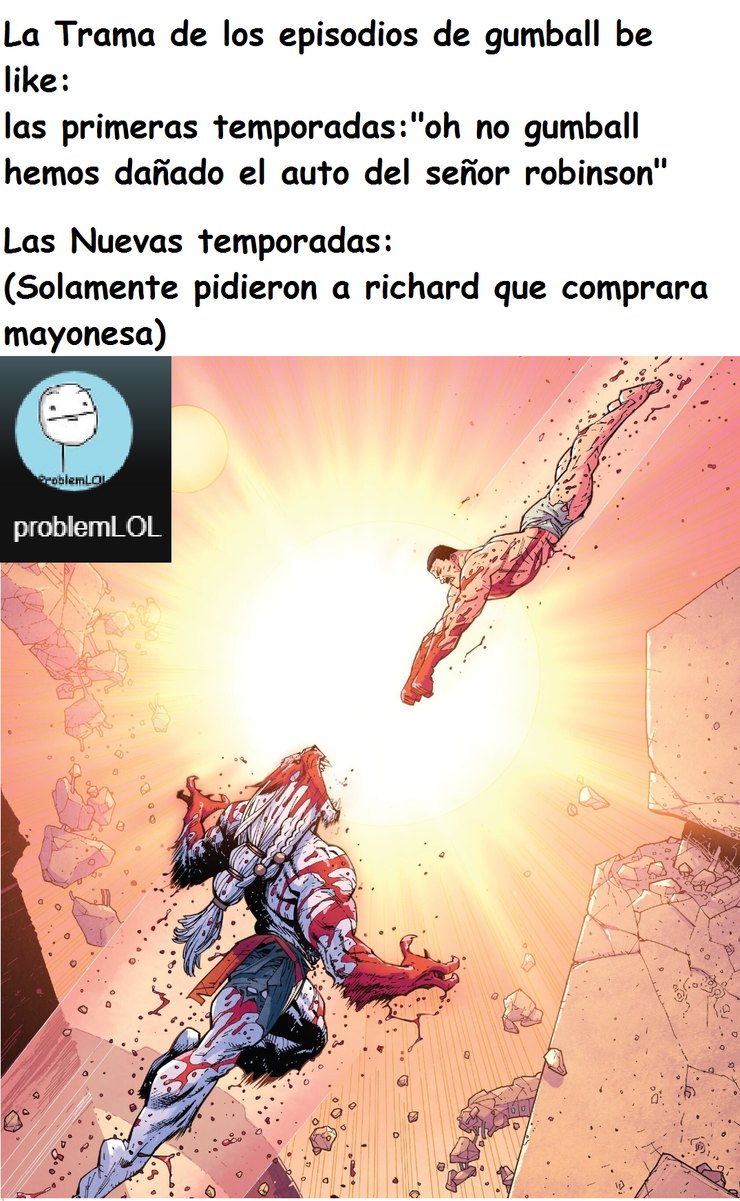 tienen tramas mas randoms como alguna subtrama de malcolm el del medio - meme