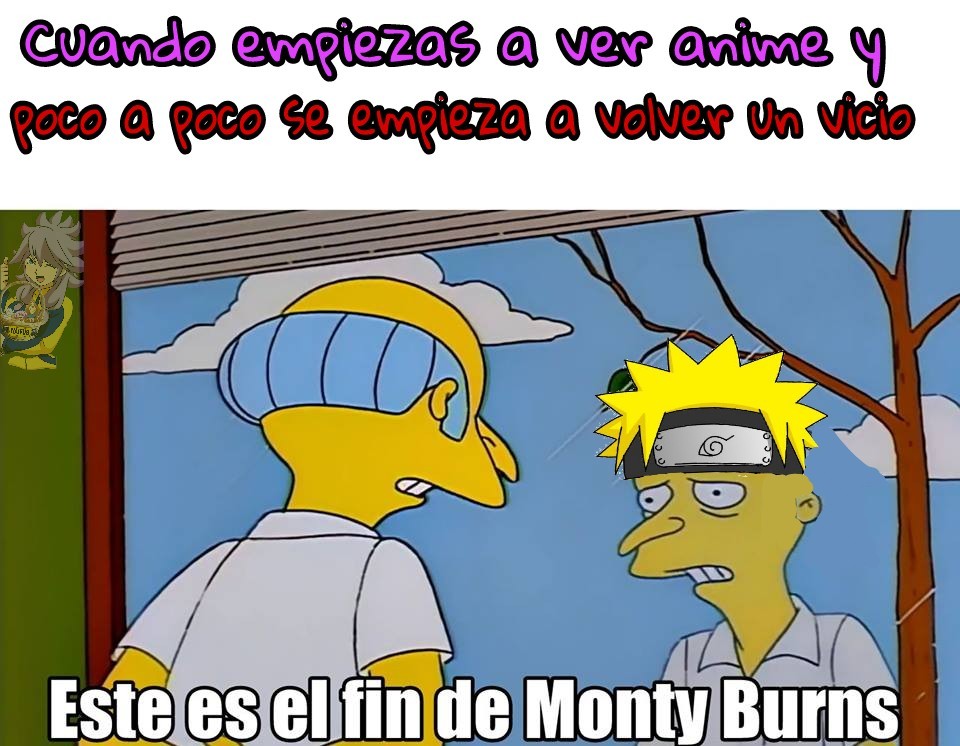 Oh no Señor Burns - meme
