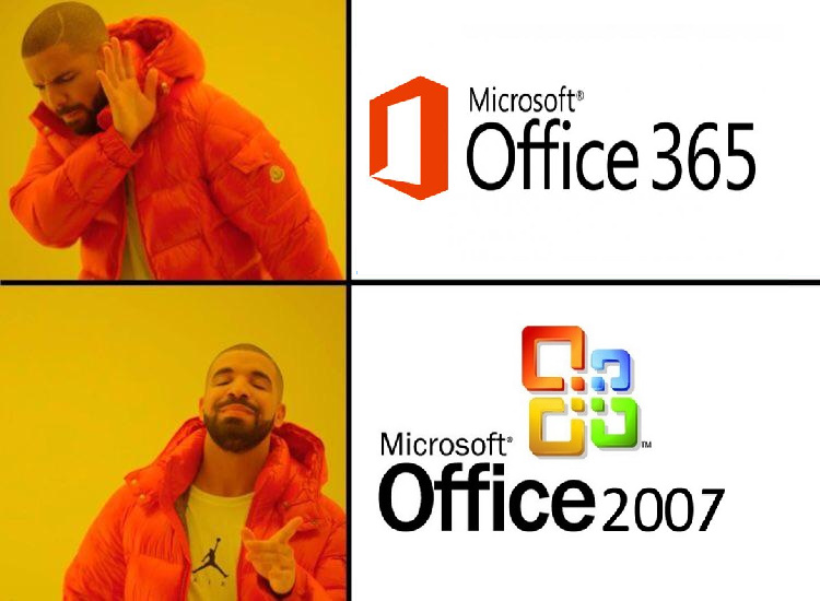 office 2007 - meme