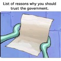 Trust the government