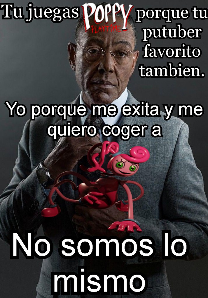 Claramente no somos lo mismo. - meme